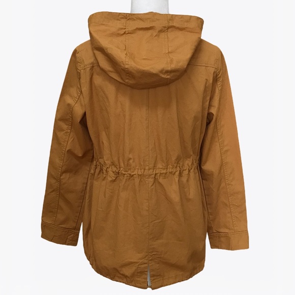 Outer Edge Hooded Mustard Women’s Jacket - Size: M - Picture 5 of 16